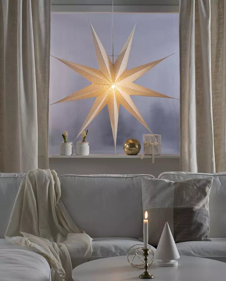 Unik og elegant adventsstjerne elegant